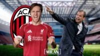 Pemain Liverpool dan pelatih di stadion sepak bola.