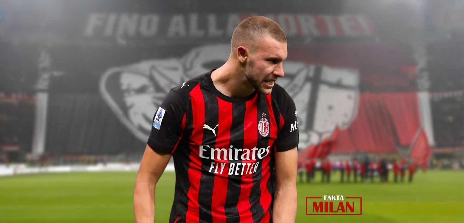 Pemain AC Milan kecewa usai kalah Pemain AC Milan menunjukkan ekspresi kecewa di lapangan setelah kekalahan.
